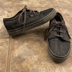 Grey Vans, youth size 5.5